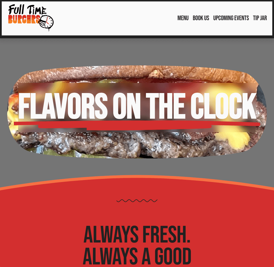 Full Time Burgers preview